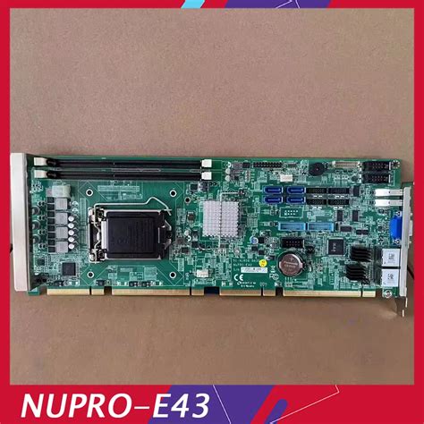 For Adlink Nupro E Industrial Motherboard A Long Card E