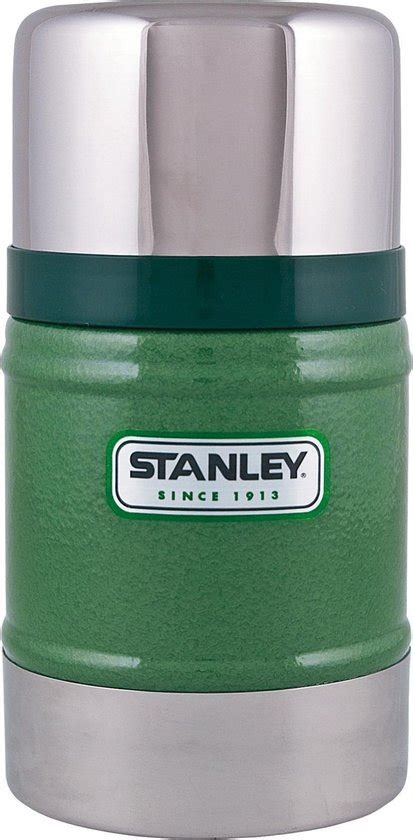 Stanley Classic Food Jar Thermosfles 502 Ml RVS Hammertone Green