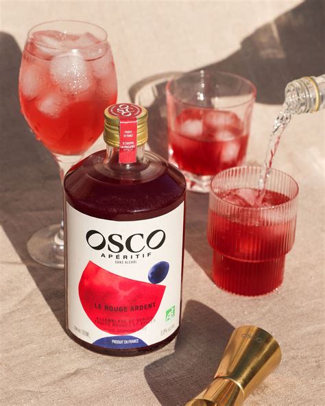 OSCO lance son nouvel apéritif le Rouge Ardent