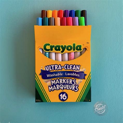 Crayola Markers Pack Broadline Washable Create Art Studio