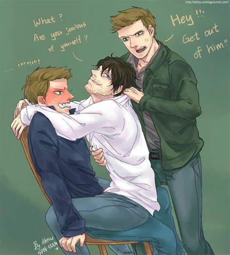 Pin De Me Too Rain En Supernatural Destiel Fanart Destiel