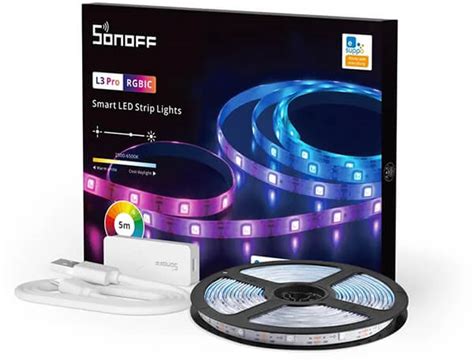 Sonoff L Pro Rgbic Smart Led Strip Light Set M With Controller