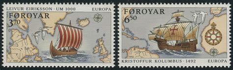 Faroe Islands Scott 236 37 06 Apr 1992 Different First Landing In