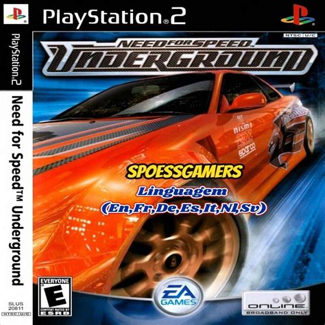 Need For Speed Underground Ps Desbloqueado Patch Shopee Brasil