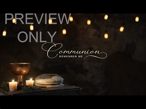 Rustic Christmas Communion Still | Motion Worship | WorshipHouse Media