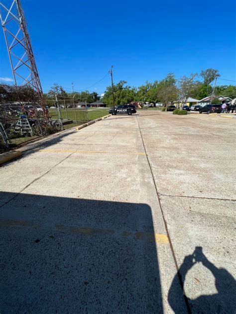 Houma Police Department Parking Lot Striping Power Washing Pros Llc