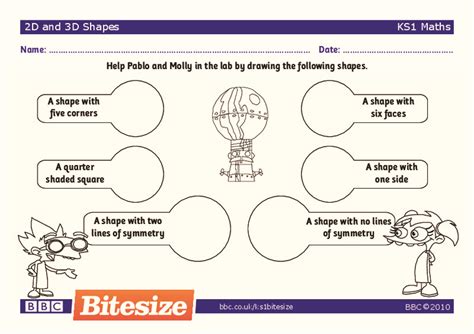 Shading 3d Shapes Worksheet - Images of Images