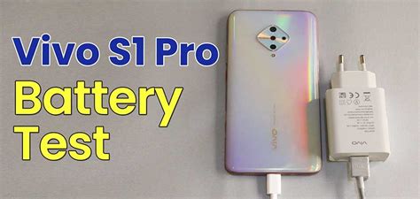 Vivo S1 Pro Battery Charging & Drain Test (Video) - PhoneYear