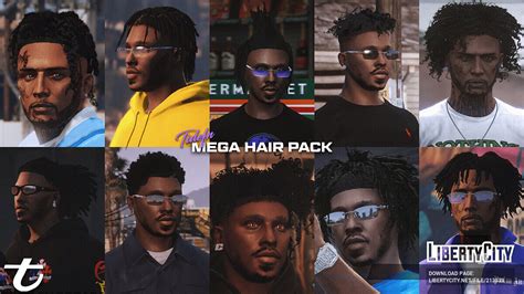 Download Mega Hair Pack For Mp Male For Gta 5