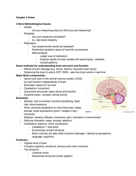 Psych Chapter 2 Notes Chapter 2 Notes 3 More Methodological Issues