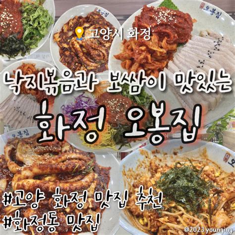 고양 화정 맛집 추천 낙지볶음 보쌈이 맛있는 오봉집 네이버 블로그