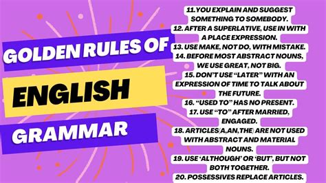 English Grammar Rules Sentence Correction English Errors Mistakes In