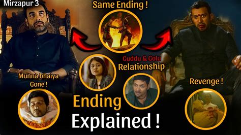 Mirzapur 3 Ending Explained Hidden Details Mirzapur 4 Story Munna