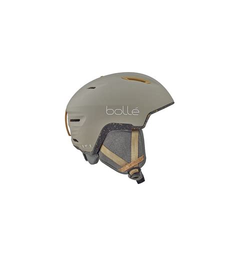 Ski helmet Bollé Eco Atmos Oatmeal Matte Alpinstore