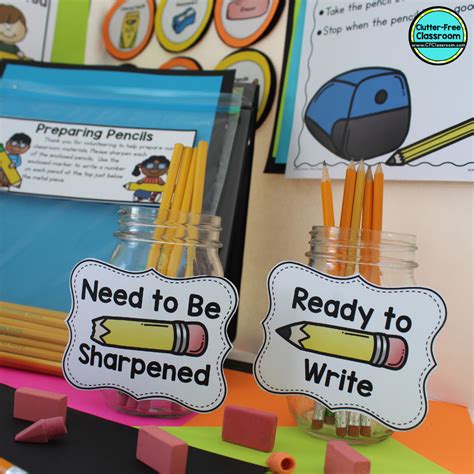 Classroom Pencil Management Tips How To Solve All Your Pencil Problems Teaching With Jodi