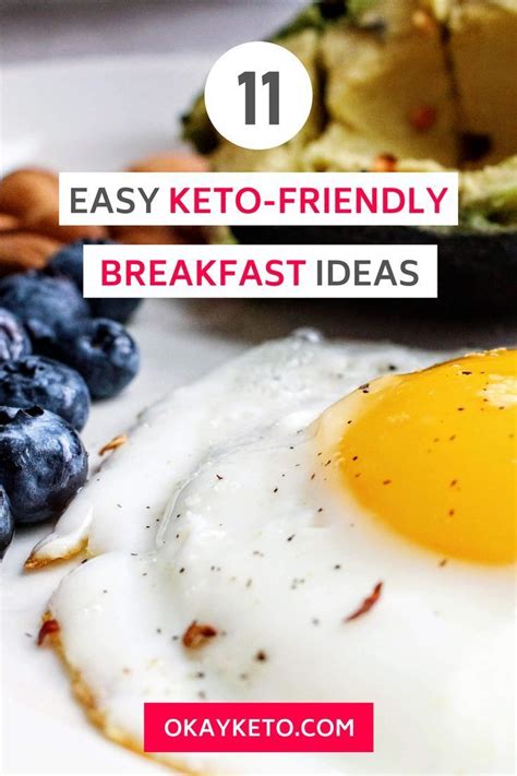 Easy Keto Friendly Breakfast Ideas And Recipes For The Low Carb Keto Diet Low Carb Fast Food