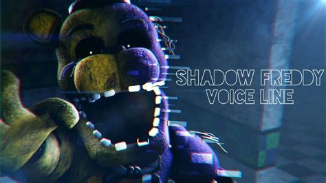 Shadow Freddy Voice Line Youtube