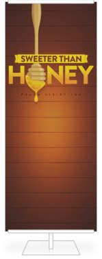 Sweeter Than Honey Print Ready Vertical Banners Igniter Media