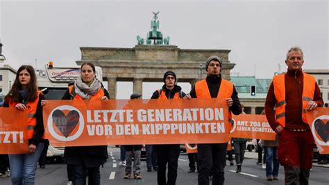 Letzte Generation In Hamburg Klimaaktivisten Planen Neue Protestform