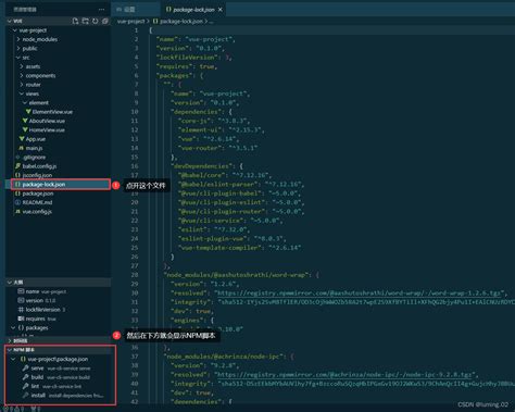 俩种方法解决 Vscode中 Npm 脚本消失，npm 脚本未显示在资源管理器侧栏中vscode没有npm脚本 Csdn博客