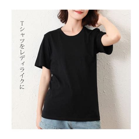 即納 Tシャツ レディース 半袖 綿100 白 無地tシャツ シンプル 透けない 厚手 クルーネックtシャツ トップス カットソー かわいい