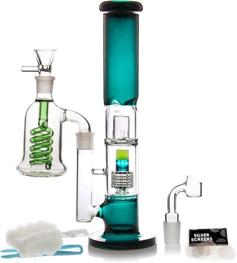 Gravity Glass Bong Smoking Water Pipes With Water Bong Ash Catcher 18 8mm And Bong Bolw 18mm