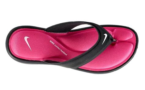 Nike Comfort Thong Flip Flop Hot Pink Sandals Shoes Memory Foam Women