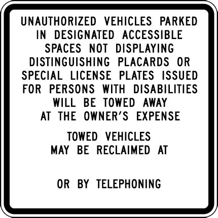 California Ada Compliant Handicap Parking Signs Fast Shipping