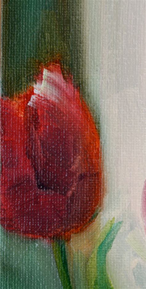 Tulip Painting Oil Painting Original Flower Painting - Etsy