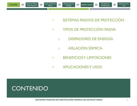 Sistemas Pasivos De Proteccion Sismica PPT