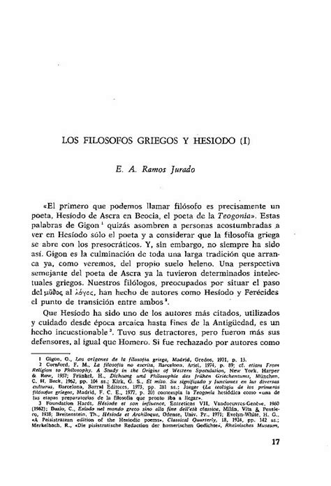 Pdf Los Filosofos Griegos Y Hesiodo I Dokumen Tips