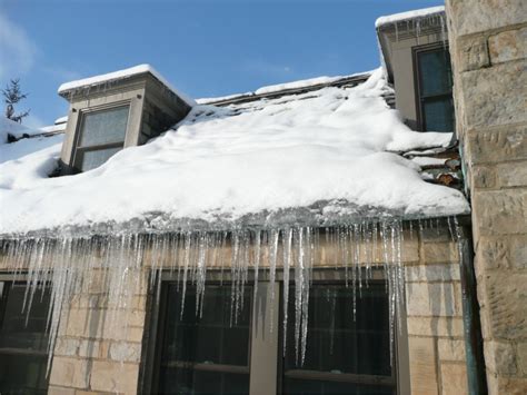 How Snow And Ice Impact Your Roof Pinnacle Roofing