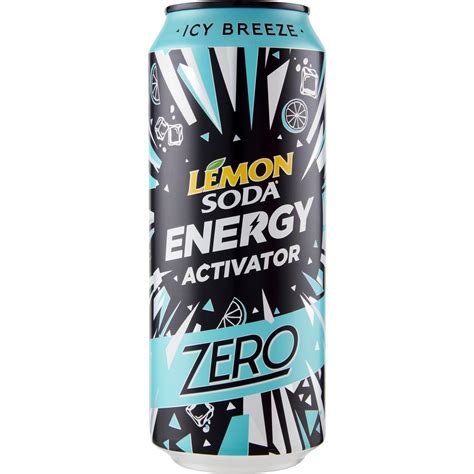 Bibita Gassata Energy Activator Zero LEMONSODA 500 ML Coop Shop