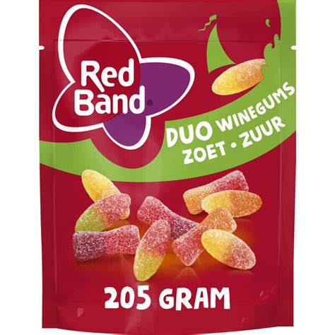 Red Band Duo Winegums Zoet Zuur Aanbieding Bij Albert Heijn