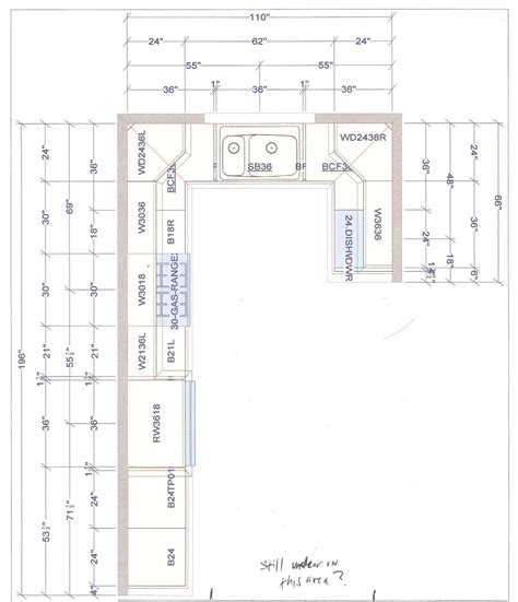 L shaped kitchen floor plan ideas | Hawk Haven