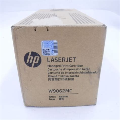 Genuine Oem Hp W Mc Yellow Toner Cartridge For E Sealed