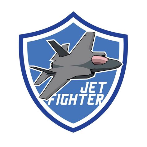 F35 jetfighter logo symbol vector design 17580943 Vector Art at Vecteezy