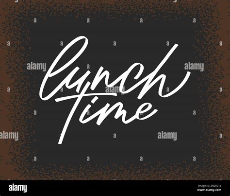 Script Food Text Quote Bon Appetit Lettering In Hand Drawn Style