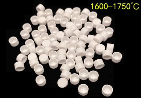 New 10pcs 6 4 8mm 99 Alumina Thermal Analysis Crucible EBay