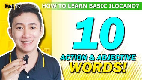 How To Learn Basic Ilocano Action And Adjective Words Watch Till The