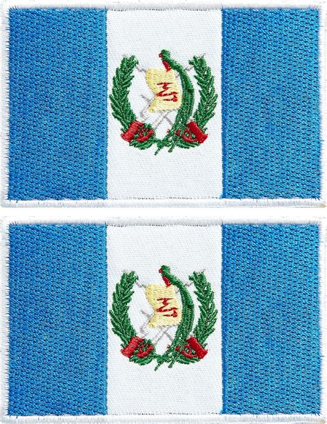 Stidsds 2 Pack Guatemala Flag Patch Guatemala Flags