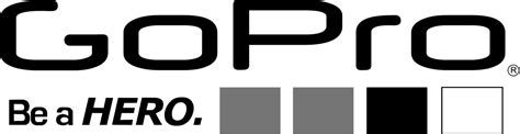 Gopro Hero Logo Black And White Brands Logos