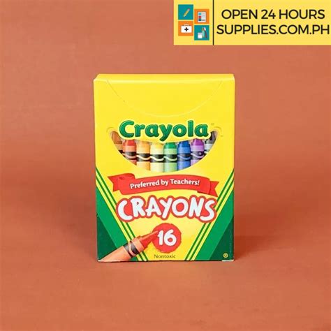 Crayons (Crayola) - 16 colors - Supplies 24/7 Delivery