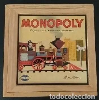 Monopoly edición limitada caja madera sin jugar Vendido en Venta