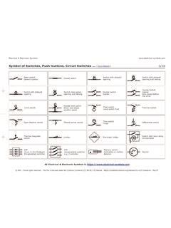 Switch Symbols - Electrical Symbols & Electronic Symbols / switch ...