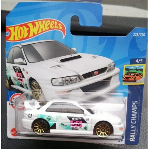 Jual Hot Wheels Treasure Hunt Reguler 98 Subaru Impreza 22B STi