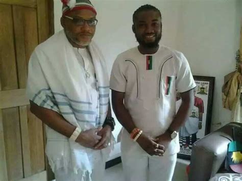 Nnamdi Kanu Meets Musician Arrested By DSS Over Biafra Photos Legit Ng