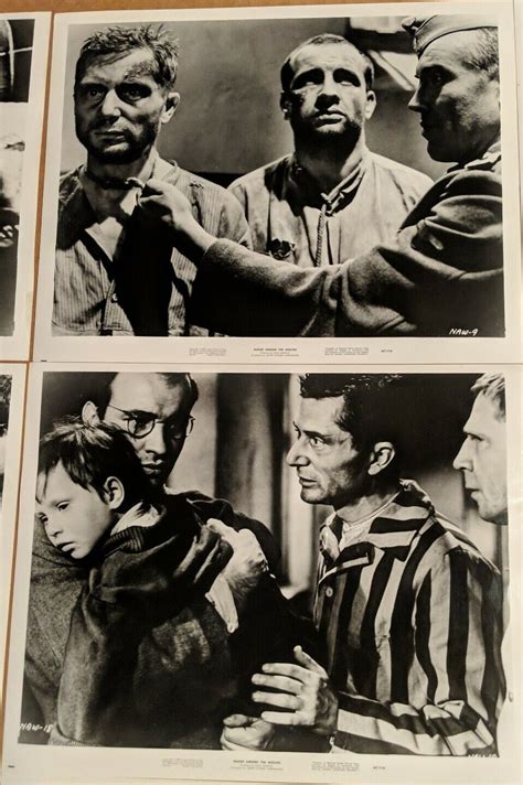 NAKED AMONG WOLVES 16 Orig Movie Photos Jews Concentration Camp