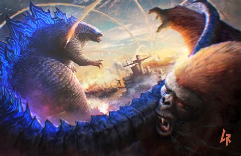 Artstation Godzilla Vs Kong Fanart Tasman Sea