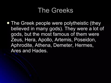 Ancient greek gods and goddesses | PPT